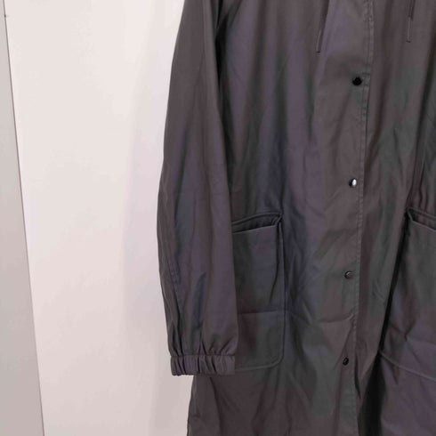 ザラ ZARA SNAP HOODED COAT スナップボタン フード コート レディース import:L