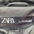 ザラ ZARA SNAP HOODED COAT スナップボタン フード コート レディース import:L