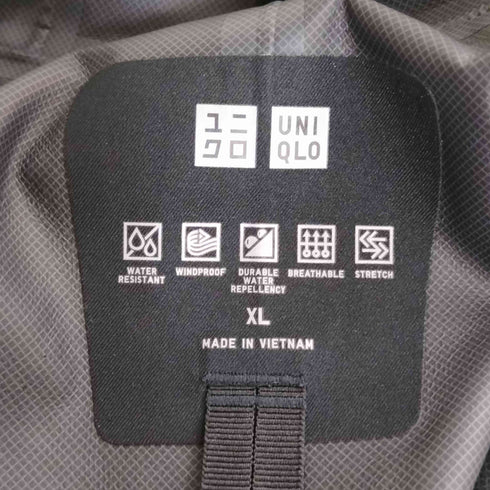 ユニクロ UNIQLO ブロックテックパーカ(3Dカット) メンズ JPN:XL