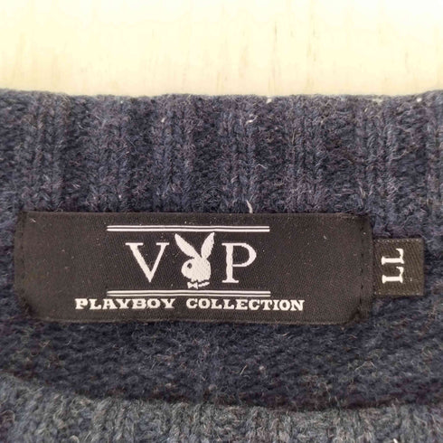 プレイボーイ PLAYBOY クルーネックニット メンズ LL