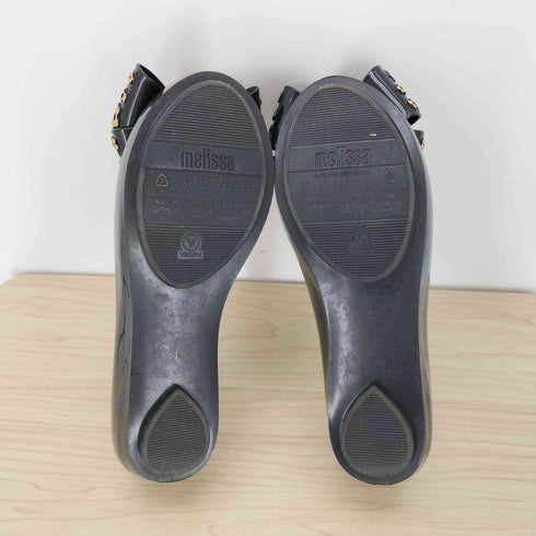 メリッサ melissa リボンデザイン ラバーパンプス レディース 35