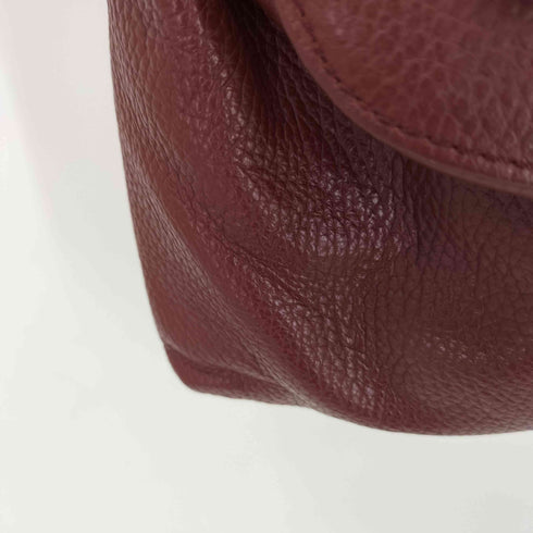 ROSSI FIRENZE イタリア製 シボ革 レザー ショルダーバッグ レディース