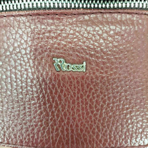 ROSSI FIRENZE イタリア製 シボ革 レザー ショルダーバッグ レディース
