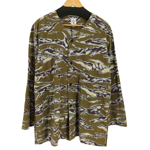 サウスツーウェストエイト SOUTH2 WEST8 V NECK ARMY SHIRT - FLANNEL PT. tiger メンズ JPN:S