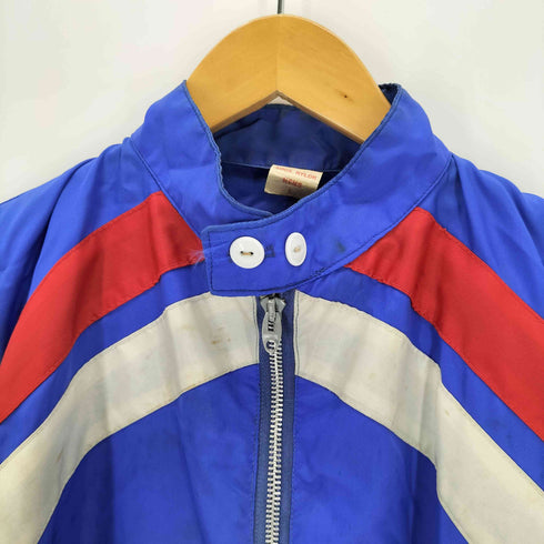70-80s Lightningジップ ナイロンレーシングジャケット メンズ JPN:L
