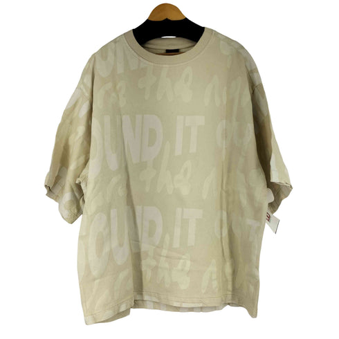 ザラ ZARA 総柄 S/S Tシャツ メンズ import:XL