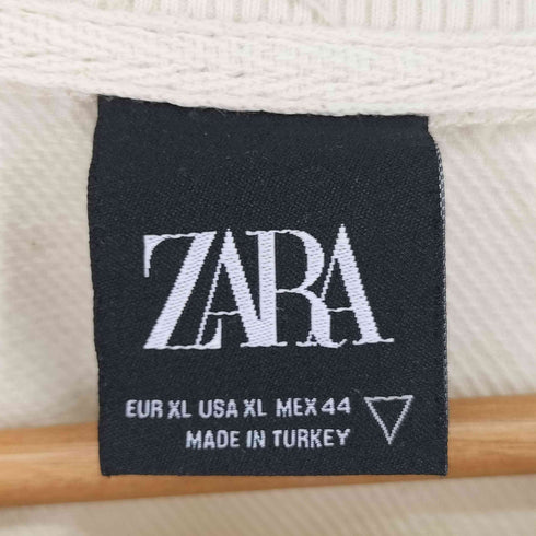 ザラ ZARA 総柄 S/S Tシャツ メンズ import:XL