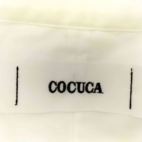 コキュカ COCUCA タキシードシャツ レディース FREE