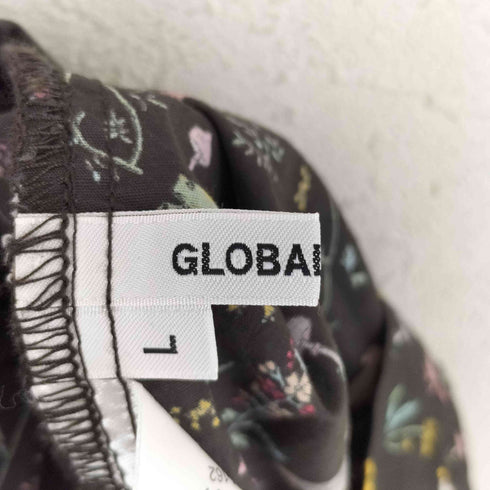 グローバルワーク GLOBAL WORK 総柄プリントワンピース レディース JPN:L