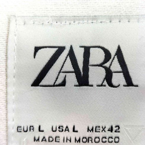 ザラ ZARA ハーフジッププルオーバー メンズ import:L