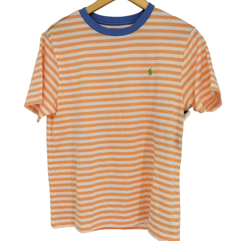 ポロラルフローレン POLO RALPH LAUREN KIDS ポニー刺繍 ボーダー半袖Tシャツ レディース L