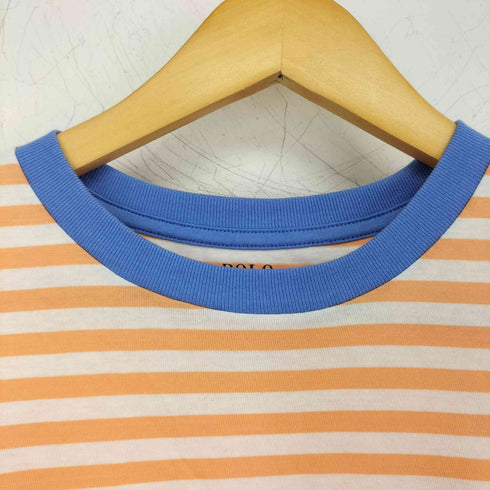 ポロラルフローレン POLO RALPH LAUREN KIDS ポニー刺繍 ボーダー半袖Tシャツ レディース L