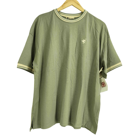 クラシカルエルフ CLASSICAL ELF 25ss 配色刺繍シンプル半袖Tシャツ レディース M