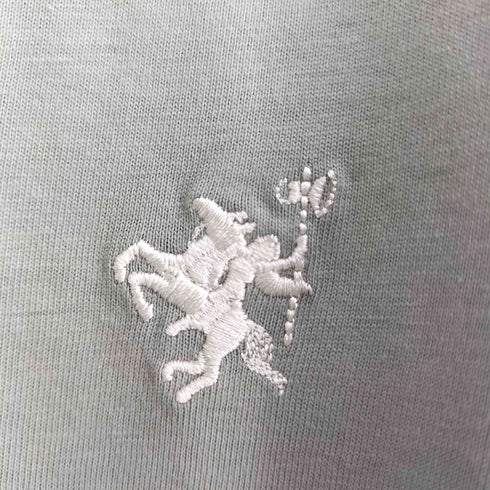 クラシカルエルフ CLASSICAL ELF 25ss 配色刺繍シンプル半袖Tシャツ レディース M