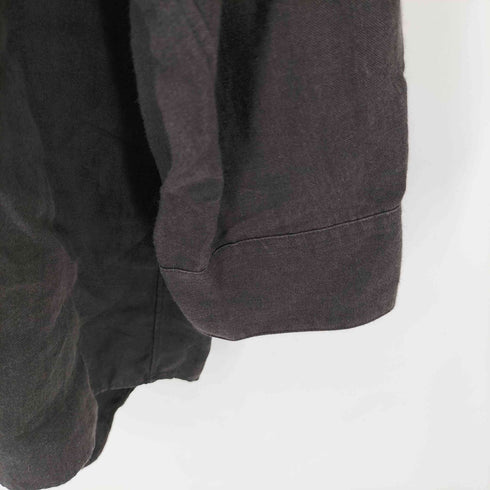 オーラリー AURALEE 19SS LINEN GABARDINE BAND COLLAR SHIRTS メンズ JPN:5