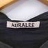 オーラリー AURALEE 19SS LINEN GABARDINE BAND COLLAR SHIRTS メンズ JPN:5