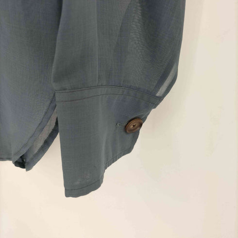 オーラリー AURALEE 19AW WOOL POLYESTER SHEER CLOTH SHIRT レディース JPN:1