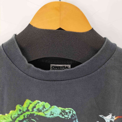 オニータ ONEITA 1997コピーライト 両面プリント S/S Tシャツ メンズ