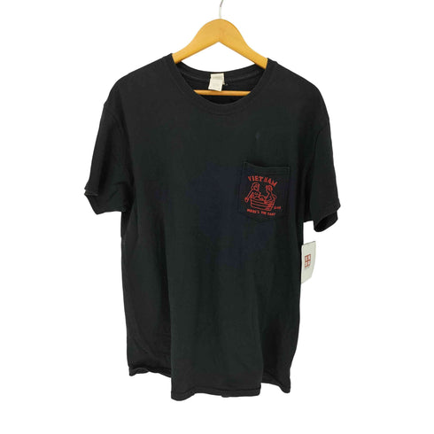 ギルダン GILDAN 両面プリント ポケットTシャツ メンズ import:L