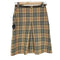 バーバリーブルーレーベル BURBERRY BLUE LABEL レザーウエストマーク ノヴァチェック タイトスカート レディース 38