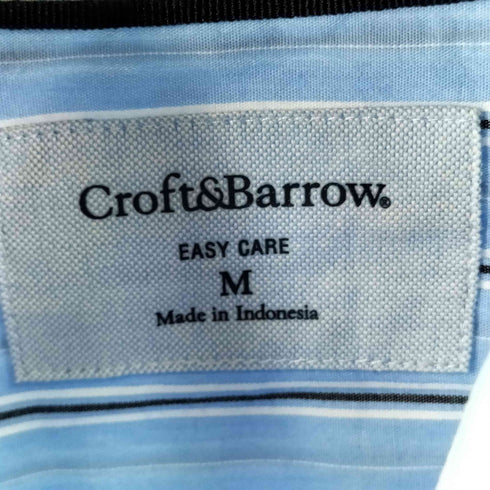 クラフトアンドバロー Croft&Barrow ストライプ L/S シャツ メンズ import:M