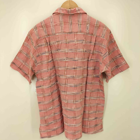HAROLD DANIELL ボックスシルエット コットン ネップ S/S オープンカラー シャツ メンズ JPN:M