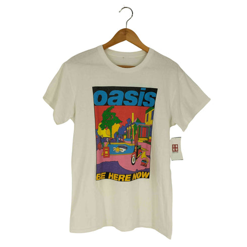 BE HERE NOW バンド プリント クルーネック Tシャツ メンズ
