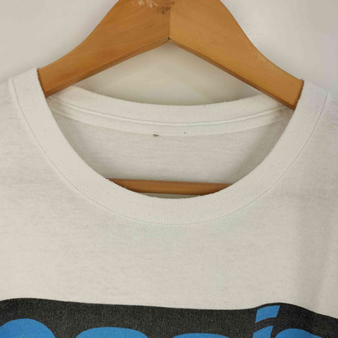 BE HERE NOW バンド プリント クルーネック Tシャツ メンズ