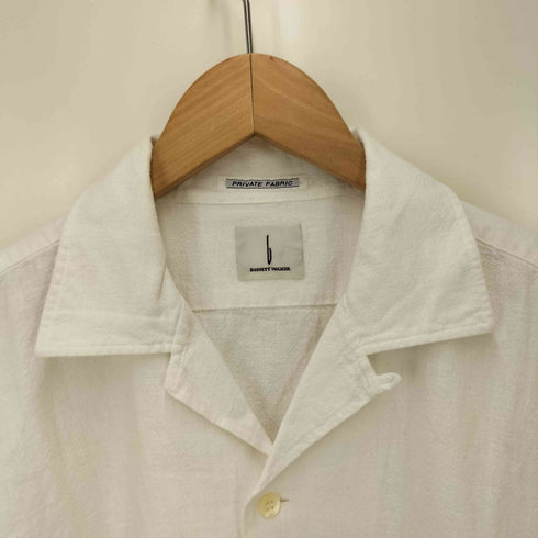 BASSET WALKER ボックスシルエット オープンカラー S/S ポケット シャツ メンズ
