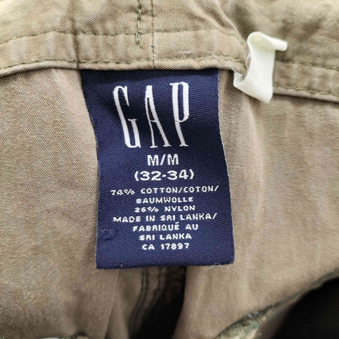 ギャップ Gap 00S ナイロン混ベイカーショーツ メンズ JPN:M