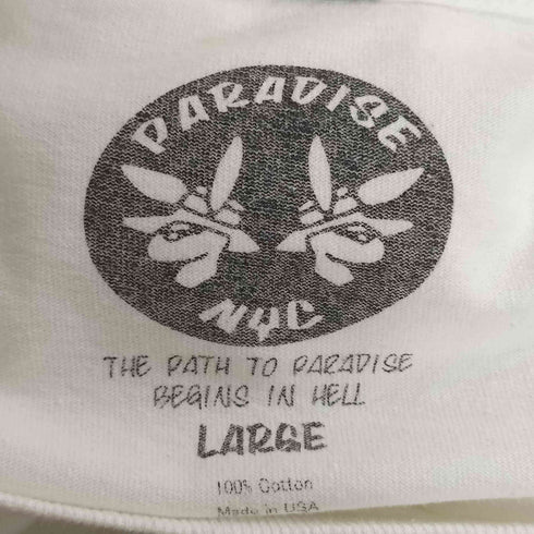 パラダイスニューヨーク PARADISE NYC SPRING BREAK’93 プリント クルーネック Tシャツ メンズ import:L