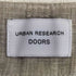 アーバンリサーチドアーズ URBAN RESEARCH DOORS 20SS センタープレストトラウザー レディース JPN:38