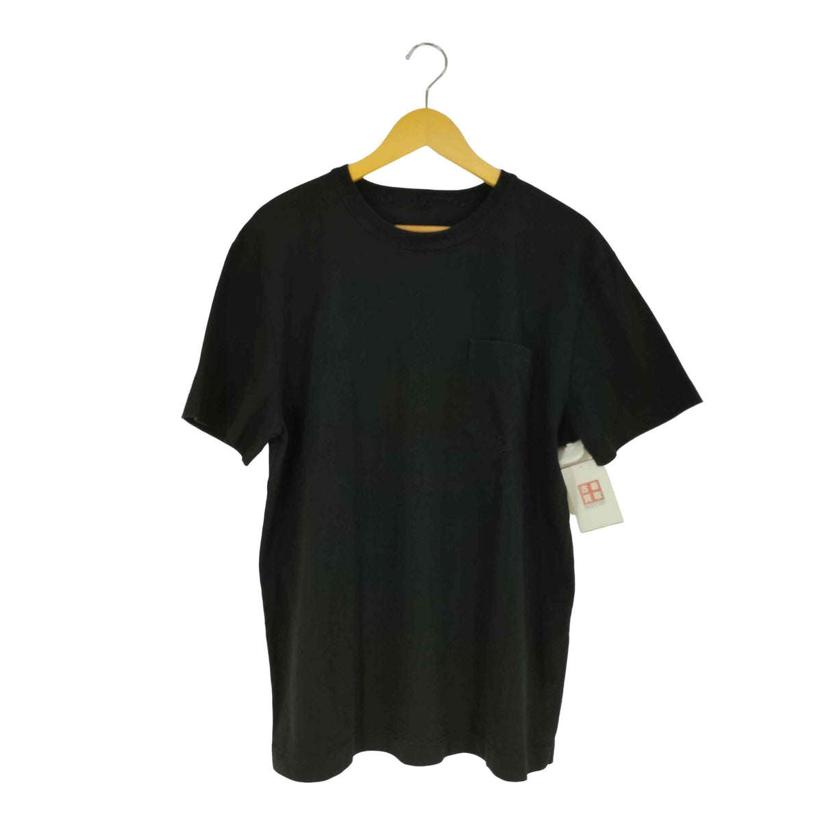 関税送料込み【Alexander Wang】半袖クルーネック Tシャツ alexander wang - SHORT SLEEVE T-SHIRT / ブラック コットン