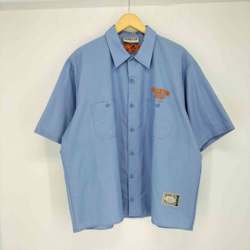 SAMPLES RED KAP キャラクタープリントロゴ 半袖 ワークシャツ メンズ JPN:XL