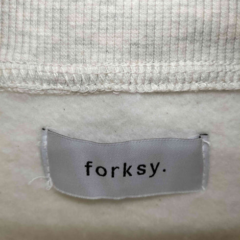 フォルクシー forksy. ハーフジップ ドッキング ティアードワンピース レディース FREE