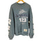 RRR 123 RIVINGTON roi Rebis HOLY CLUB HOODIEロゴプリントクルーネックスウェット import メンズ JPN:2