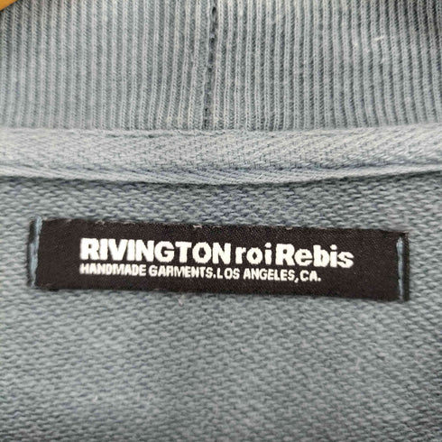 RRR 123 RIVINGTON roi Rebis HOLY CLUB HOODIEロゴプリントクルーネックスウェット import メンズ JPN:2