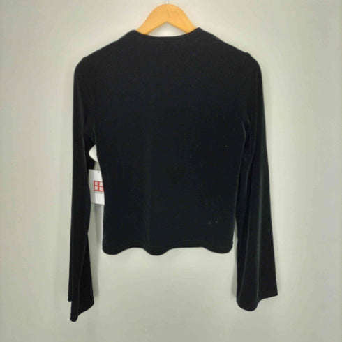 SIMONE WILD ドイツ製 ベロア カットソー レディース import:S