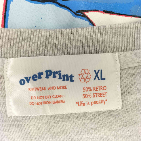 オーバープリント OVER PRINT POP ART TEE Ver.4 メンズ JPN:XL