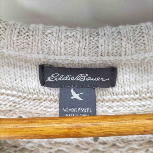 エディーバウアー Eddie Bauer アクリル混 ニットポンチョ レディース JPN:M