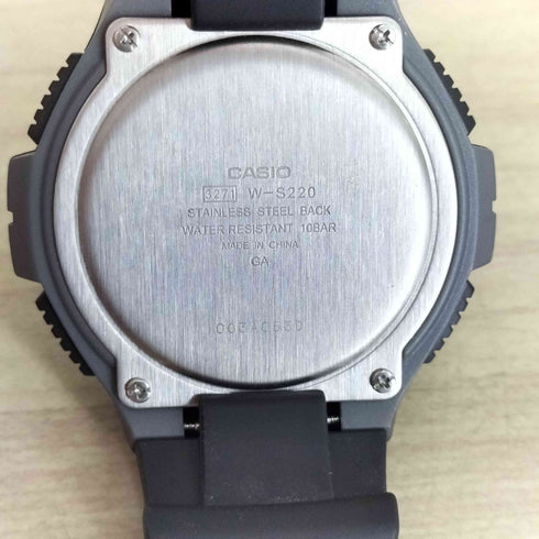 カシオ CASIO W-S220-1AJH メンズ FREE
