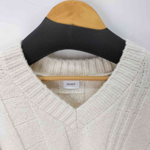 MANOF RANDOM RIB KNIT TOPS レディース FREE