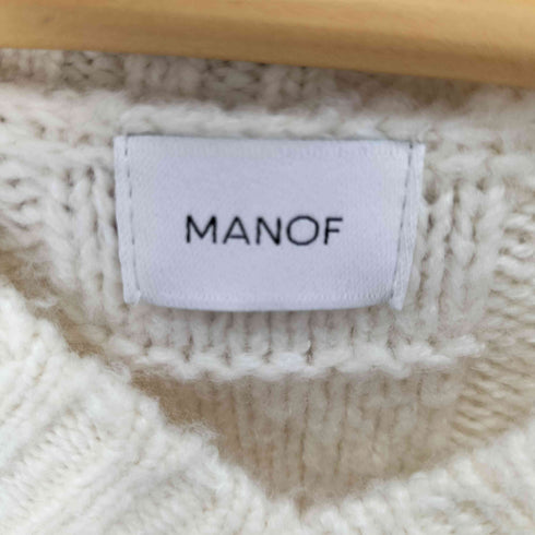 MANOF RANDOM RIB KNIT TOPS レディース FREE