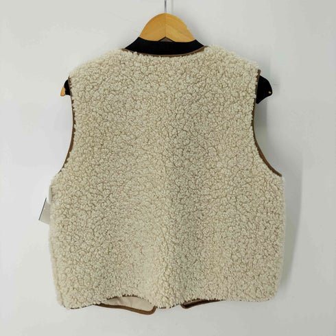 ザラ ZARA ボアベスト レディース import:S