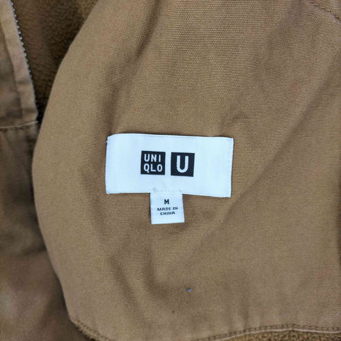 ユニクロユー UNIQLO U フーデッドジップアップブルゾン メンズ JPN:M