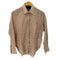 ザラ ZARA L/S シルク混 コットンチェックシャツ レディース import:XS