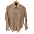 ザラ ZARA L/S シルク混 コットンチェックシャツ レディース import:XS