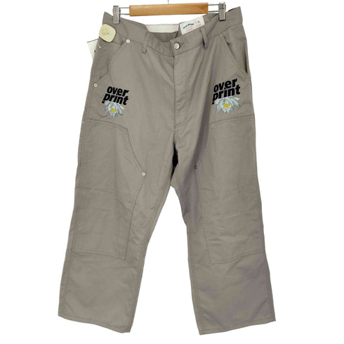 オーバープリント OVER PRINT Lotus double knee ダブルニー ペインターパンツ メンズ 2XL