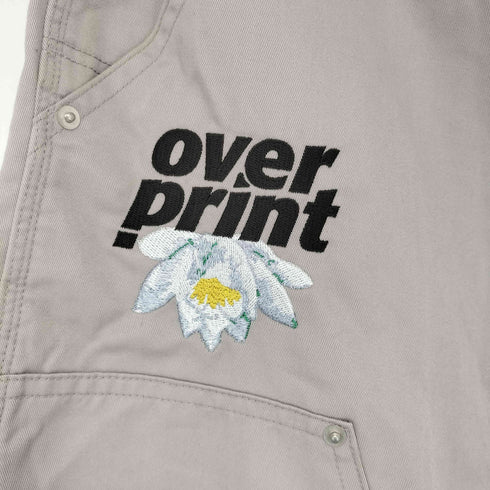 オーバープリント OVER PRINT Lotus double knee ダブルニー ペインターパンツ メンズ 2XL