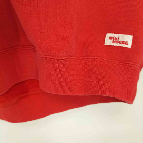 ミキハウス miki HOUSE MEN'S ロゴプリント ラグランスリーブスウェット メンズ L